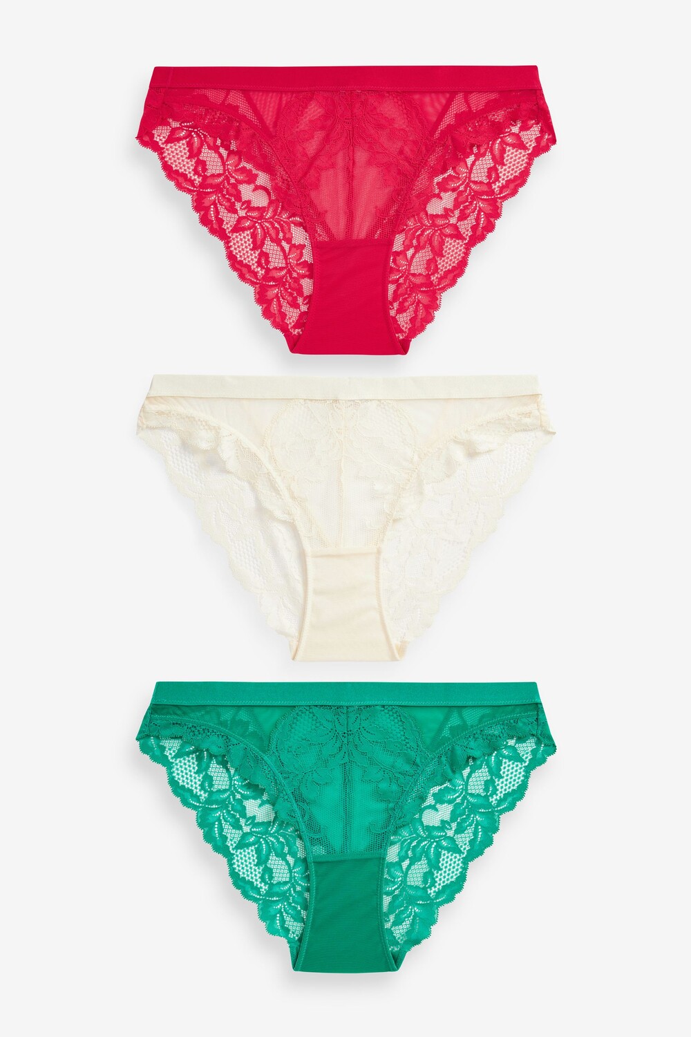 3 пары кружевных трусиков Next, красный
3 пары кружевных трусиков Next, красный