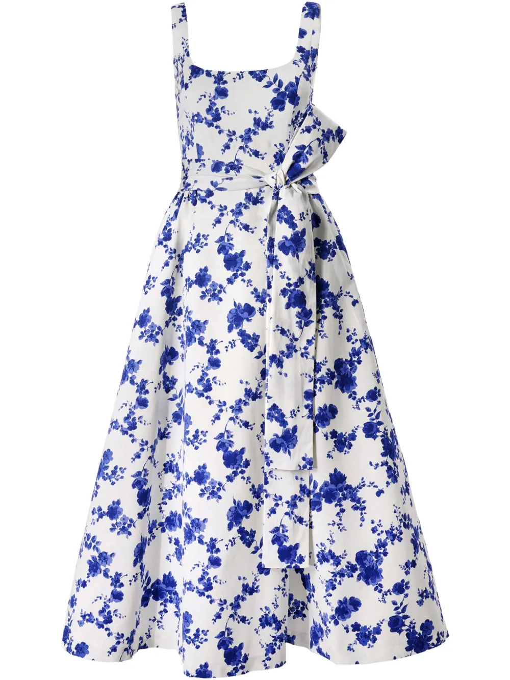 Платье с поясом и цветочным принтом Carolina Herrera, белый
Платье с поясом и цветочным принтом Carolina Herrera, белый