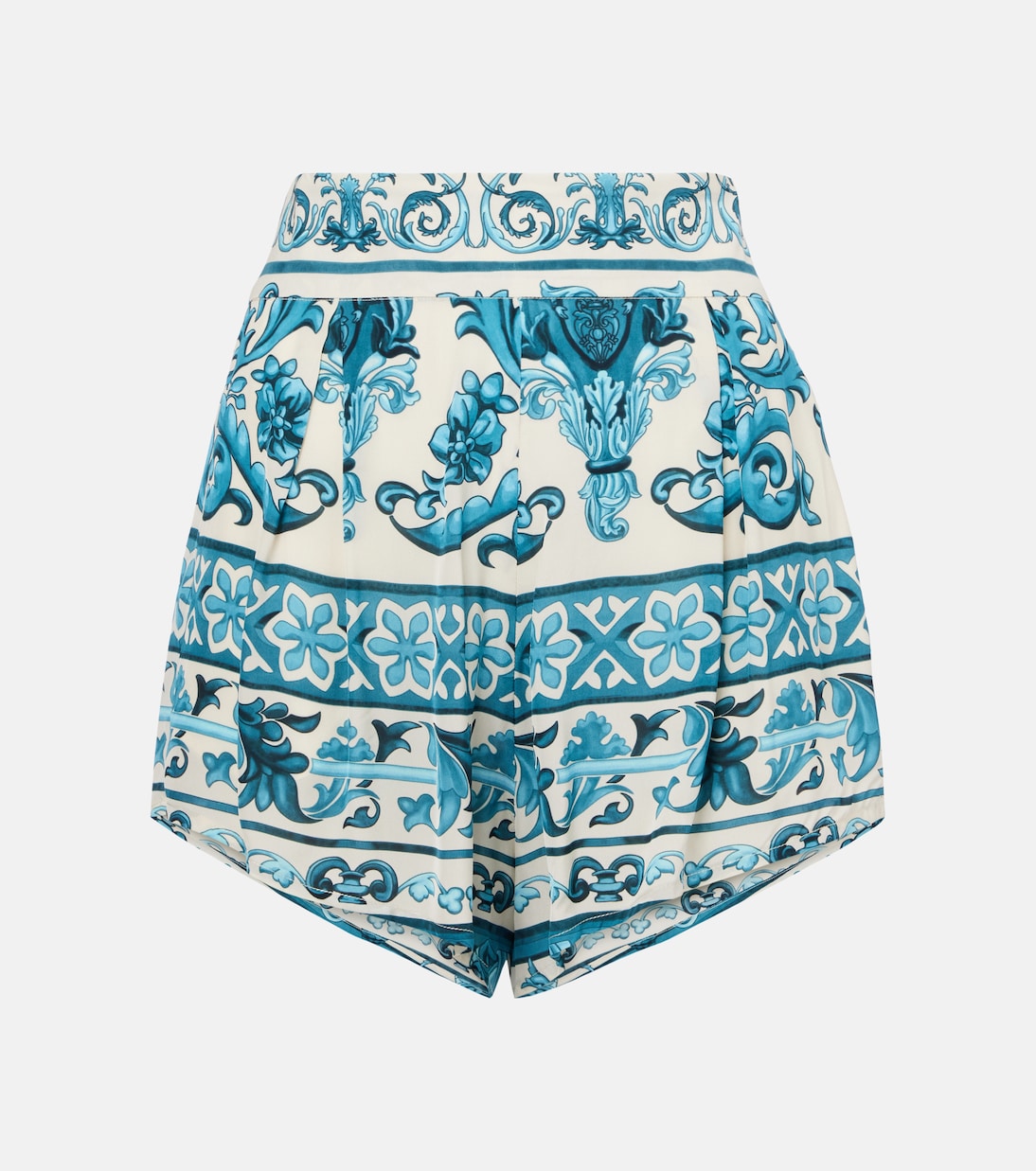 Принтованные шорты с высокой талией Adriana Degreas, синий
Принтованные шорты с высокой талией Adriana Degreas, синий