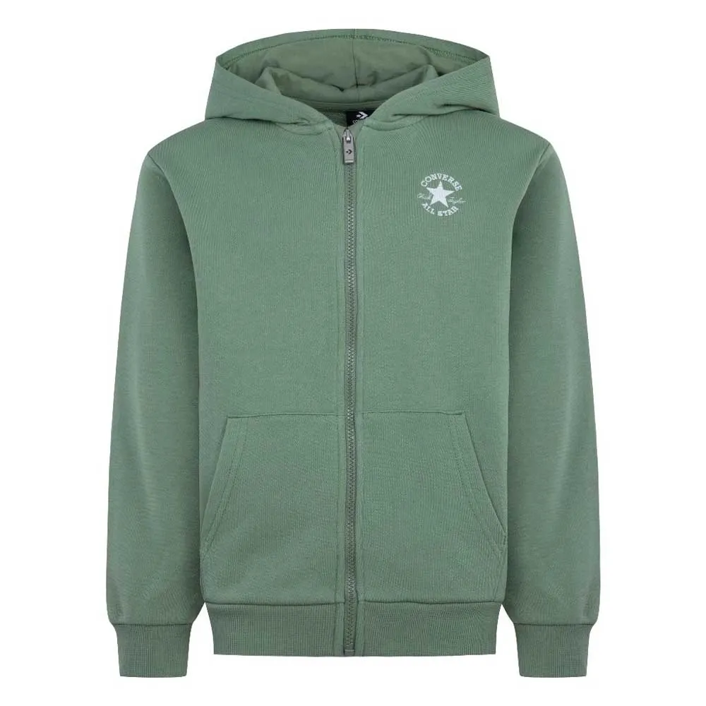 Толстовка Converse Kids Dissected full zip, зеленый 
Толстовка Converse Kids Dissected full zip, зеленый