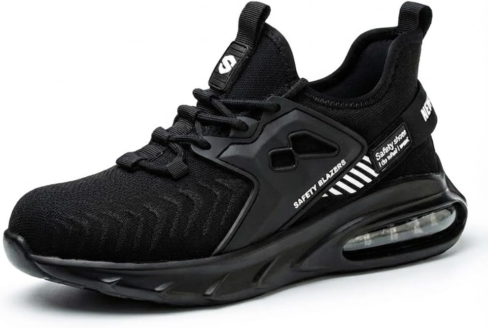 Мужские ботинки с металлическим носком, прочные защитные ботинки, противоскользящие и стойкие к проколам, для строительства, легкая подошва из ЭВА, размеры США Flowergirr, черный
Мужские ботинки с металлическим носком, прочные защитные ботинки, противоскользящие и стойкие к проколам, для строительства, легкая подошва из ЭВА, размеры США Flowergirr, черный