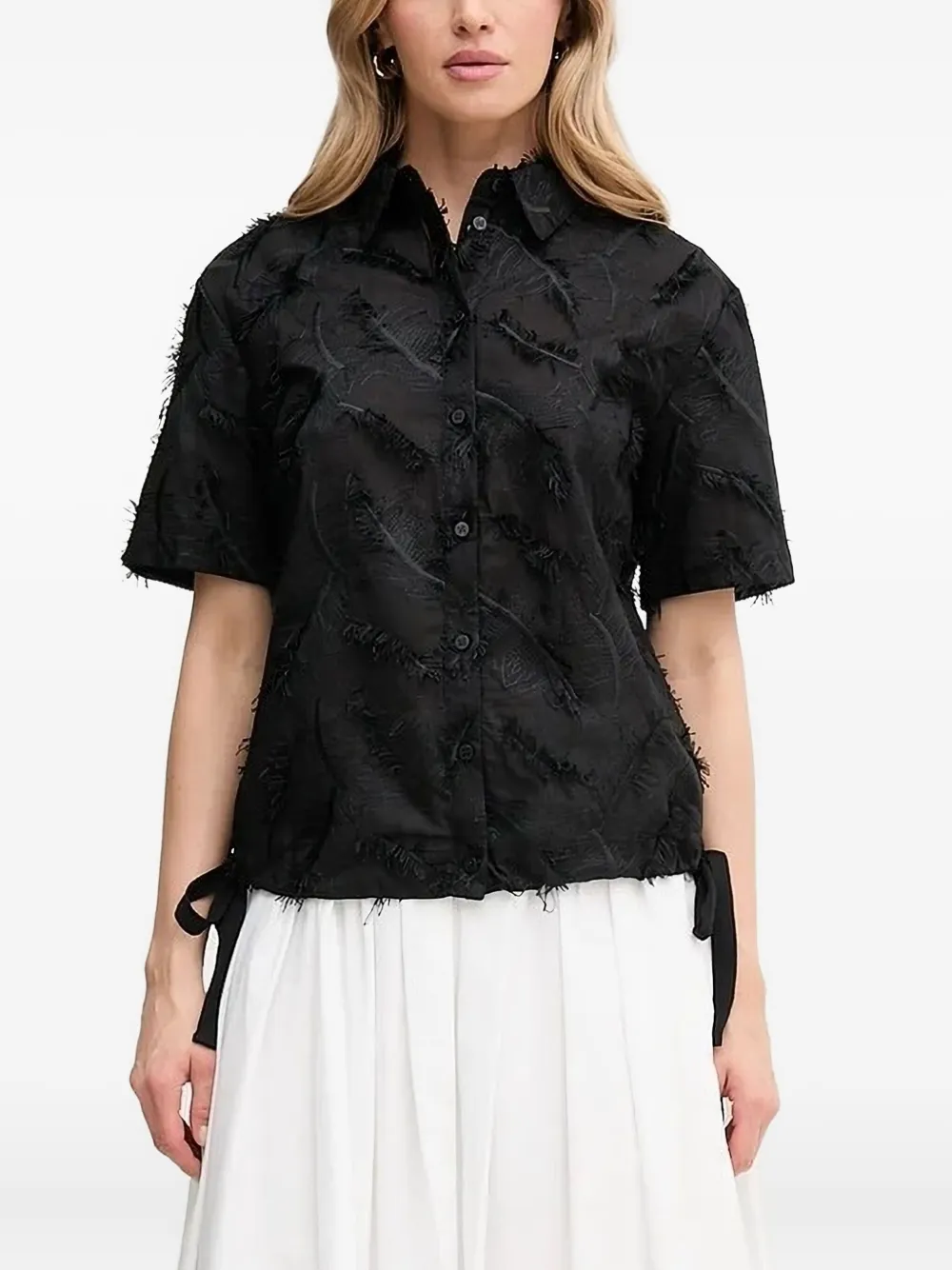 Рубашка с потертостями Silvian Heach, черный
Рубашка с потертостями Silvian Heach, черный