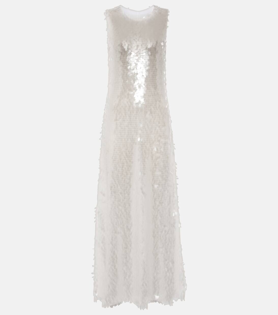 Платье макси с пайетками Norma Kamali, цвет clear/white
Платье макси с пайетками Norma Kamali, цвет clear/white