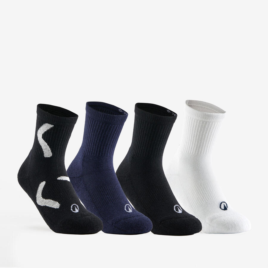 ARTENGO Детские теннисные носки высокие, упаковка 4 шт. - 300 рупий, белые/тёмно-синие
ARTENGO Детские теннисные носки высокие, упаковка 4 шт. - 300 рупий, белые/тёмно-синие