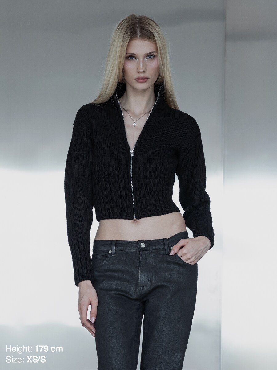 Вязаный кардиган ENRAGE, черный
Вязаный кардиган ENRAGE, черный