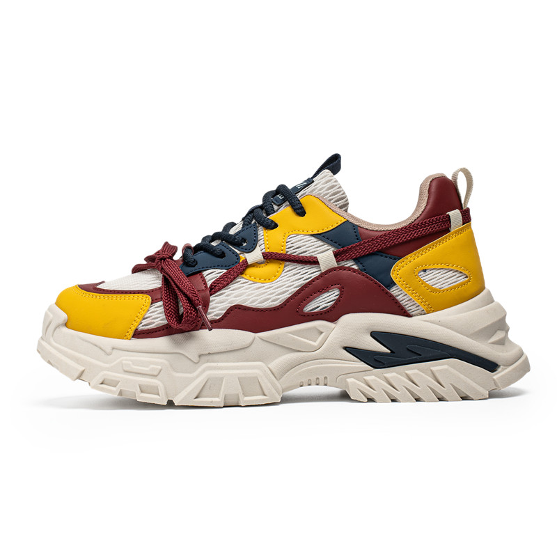 Meiretu Повышающие высоту амортизирующие устойчивые к истиранию дышащие нескользящие массивные низкие кроссовки мужские бежево-желтые, цвет Beige Yellow
Meiretu Повышающие высоту амортизирующие устойчивые к истиранию дышащие нескользящие массивные низкие кроссовки мужские бежево-желтые, цвет Beige Yellow