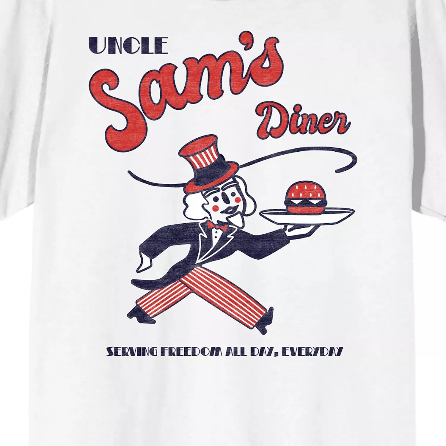 Мужская футболка Americana Uncle Sam's Diner Licensed Character
Мужская футболка Americana Uncle Sam's Diner Licensed Character