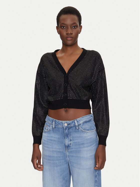 Кардиган обычного кроя W5GR08 Z3MN2 Guess, черный
Кардиган обычного кроя W5GR08 Z3MN2 Guess, черный