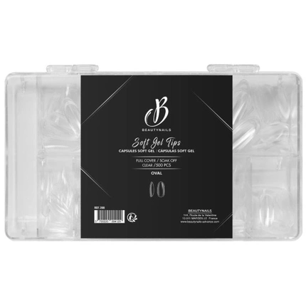 Мягкие гелевые насадки Bna Oval Beautynails
Мягкие гелевые насадки Bna Oval Beautynails