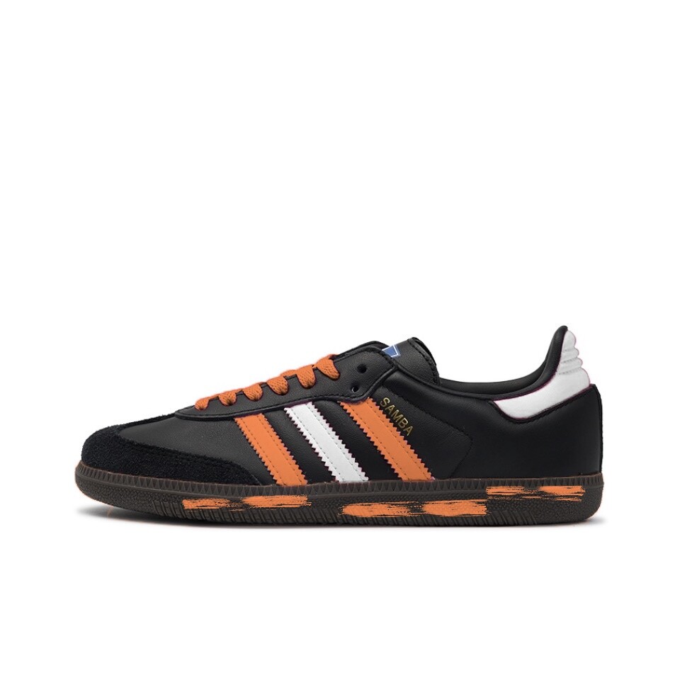 Кроссовки для скейтбординга Samba Unisex Low-Top Black/White/Orange Adidas Originals
Кроссовки для скейтбординга Samba Unisex Low-Top Black/White/Orange Adidas Originals