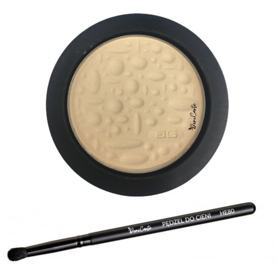 Матовые тени для век, светло-бежевые Deni Carte 
Матовые тени для век, светло-бежевые Deni Carte