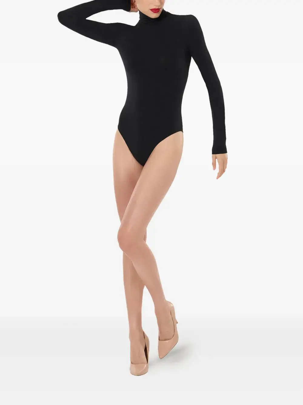 Боди из смеси шерсти вирджин Wolford, черный
Боди из смеси шерсти вирджин Wolford, черный