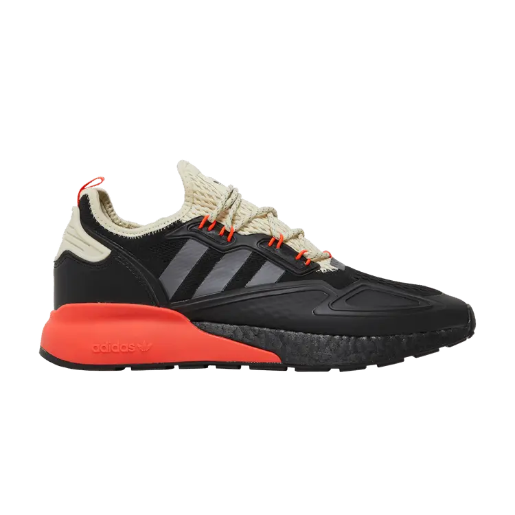 Кроссовки adidas ZX 2K Boost 'Black Solar Red', черный
Кроссовки adidas ZX 2K Boost 'Black Solar Red', черный