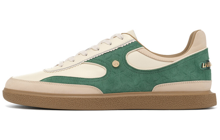 Кроссовки LI-NING 1990 Clouds Skateboarding Shoes Men Low-top Beige/Green, зеленый
Кроссовки LI-NING 1990 Clouds Skateboarding Shoes Men Low-top Beige/Green, зеленый