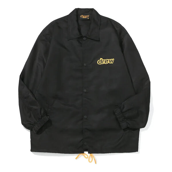 Куртка nylon twill coaches jacket 'black' Drew House, черный
Куртка nylon twill coaches jacket 'black' Drew House, черный
