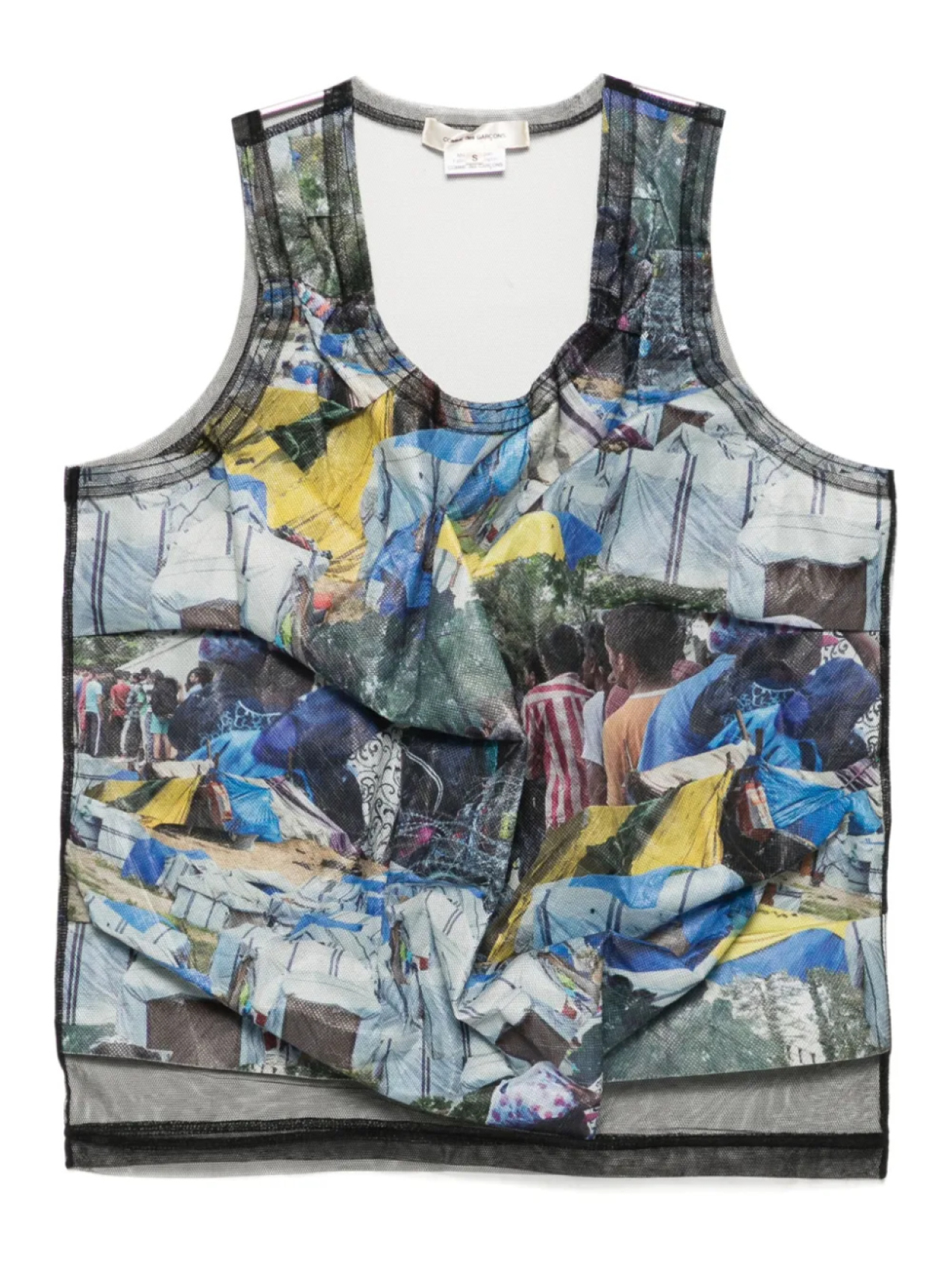 Майка с графическим принтом Comme Des Garçons, черный
Майка с графическим принтом Comme Des Garçons, черный