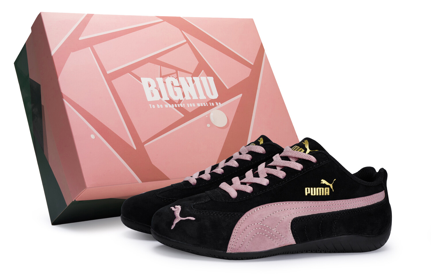 Кроссовки Puma Speedcat Lifestyle Shoes Unisex Low-top Pink, черный/розовый
Кроссовки Puma Speedcat Lifestyle Shoes Unisex Low-top Pink, черный/розовый