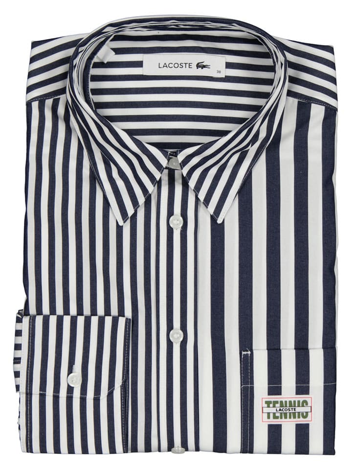 Lacoste Рубашка темно-синего/белого цвета
Lacoste Рубашка темно-синего/белого цвета