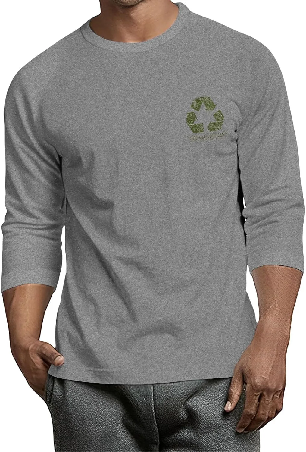 Футболка для мужчин с принтом и 3/4 рукавом Kvsozwuty
Футболка для мужчин с принтом и 3/4 рукавом Kvsozwuty