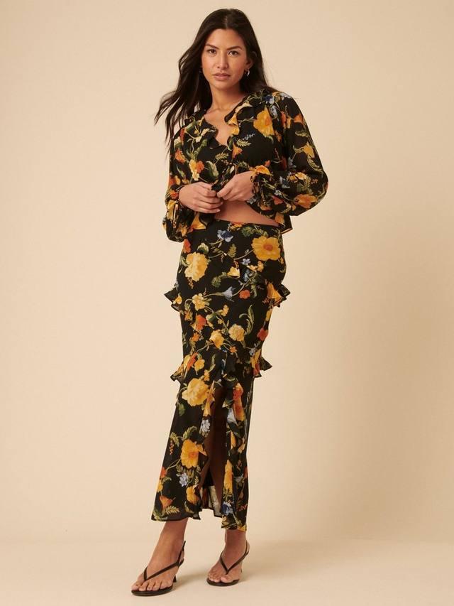 Камала юбка с рюшами и цветочным принтом Nobody's Child, Multi
Камала юбка с рюшами и цветочным принтом Nobody's Child, Multi