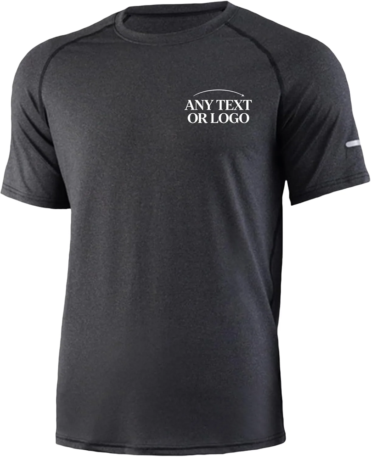 Персонализированная мужская спортивная футболка с логотипом, быстросохнущая, для бега и тренировок
Персонализированная мужская спортивная футболка с логотипом, быстросохнущая, для бега и тренировок