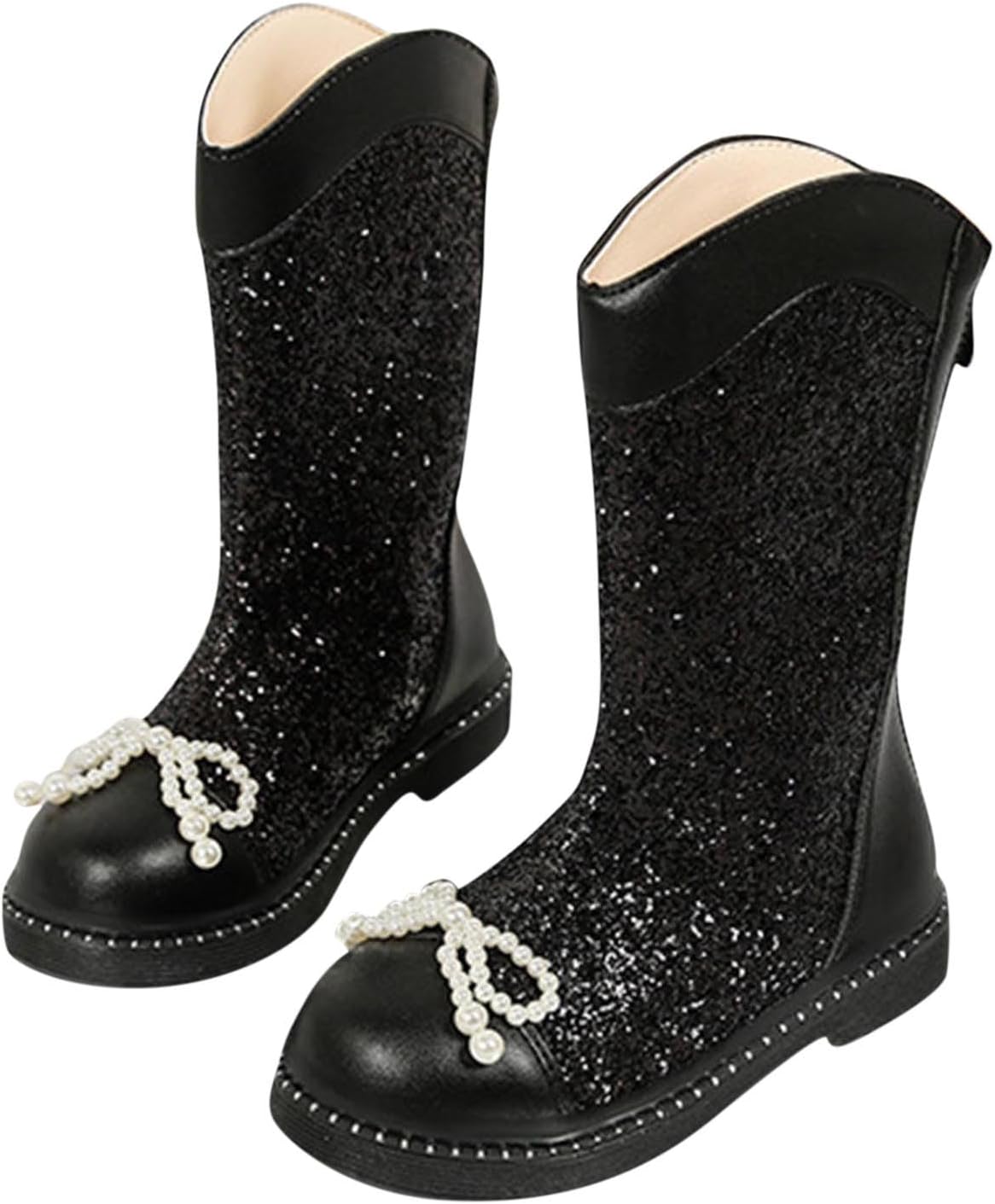 Сапожки Ctreela Sparkle Cowgirl для маленьких и больших детей, ковбойские западные блестящие сапожки для девочек, металлические сапоги средней высоты, черный
Сапожки Ctreela Sparkle Cowgirl для маленьких и больших детей, ковбойские западные блестящие сапожки для девочек, металлические сапоги средней высоты, черный