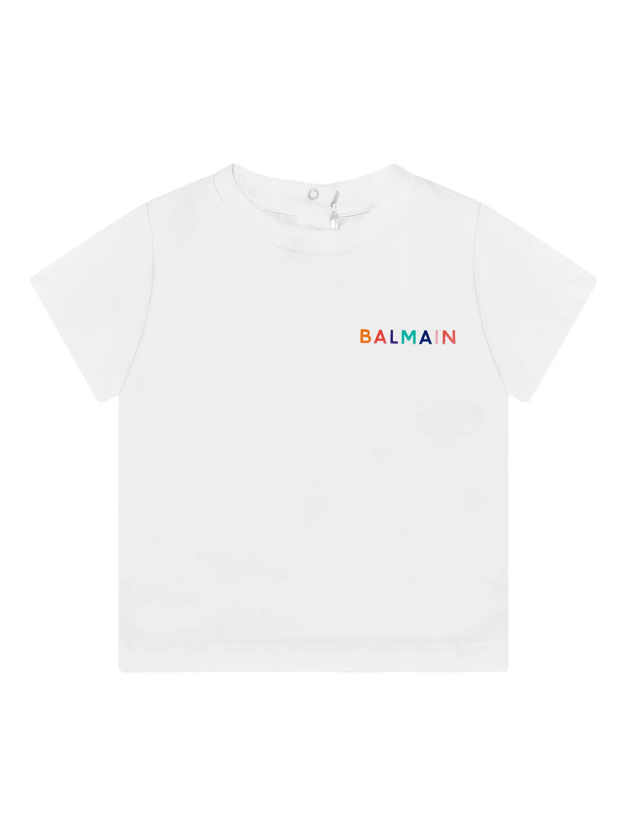 Футболка с вышивкой Balmain Kids, белый
Футболка с вышивкой Balmain Kids, белый