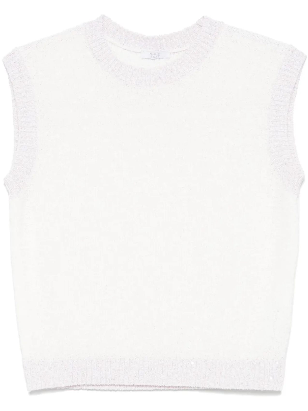 Трикотажный топ с пайетками Peserico, белый
Трикотажный топ с пайетками Peserico, белый