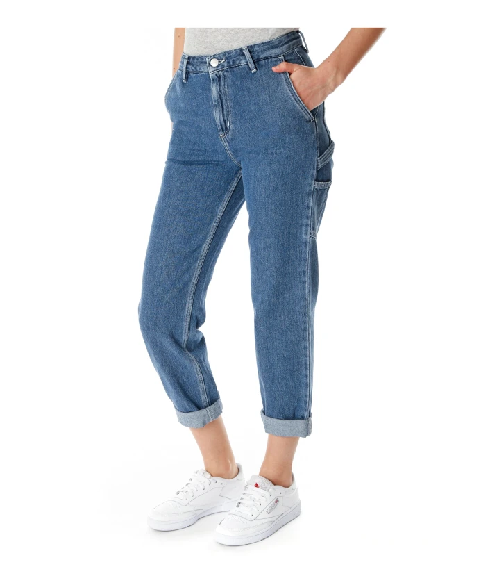 Джинсы Бойфренды со средней посадкой и карманами для инструментов Carhartt Wip, синий
Джинсы Бойфренды со средней посадкой и карманами для инструментов Carhartt Wip, синий