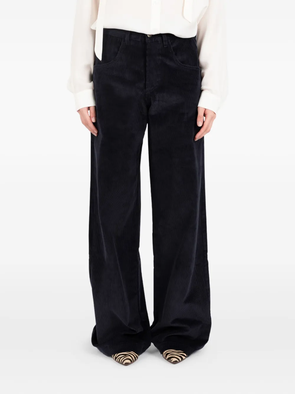 Брюки из вельветовой ткани Société Anonyme, синий
Брюки из вельветовой ткани Société Anonyme, синий