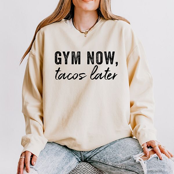 Легкий свитшот с эффектом поношенности Gym now tacos later Simply Sage Market, Ivory
Легкий свитшот с эффектом поношенности Gym now tacos later Simply Sage Market, Ivory