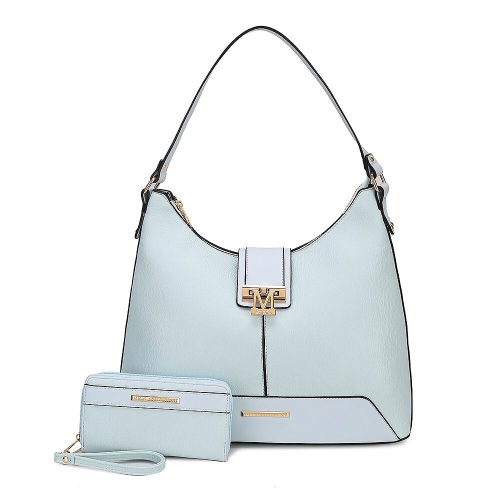 MKF Collection Graciela Женская сумка-хобо из веганской кожи от Mia k — 2 предмета, цвет Light Blue, Синий, MKF Collection Graciela Женская сумка-хобо из веганской кожи от Mia k — 2 предмета, цвет Light Blue
MKF Collection Graciela Женская сумка-хобо из веганской кожи от Mia k — 2 предмета, цвет Light Blue, Синий, MKF Collection Graciela Женская сумка-хобо из веганской кожи от Mia k — 2 предмета, цвет Light Blue