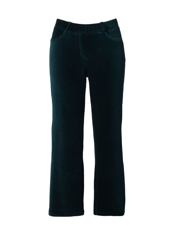 Брюки-карго изумрудно-зеленого цвета Ulla Popken
Брюки-карго изумрудно-зеленого цвета Ulla Popken