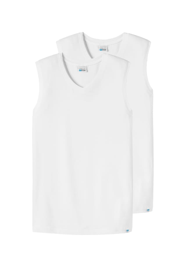 Майка/Топ 2 шт. в упаковке долговечный хлопок Schiesser, белый
Майка/Топ 2 шт. в упаковке долговечный хлопок Schiesser, белый