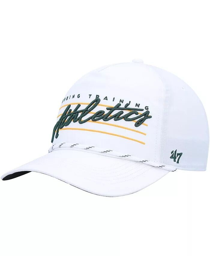 Мужская белая кепка Oakland Athletics Downburst Hitch Snapback '47 Brand
Мужская белая кепка Oakland Athletics Downburst Hitch Snapback '47 Brand
