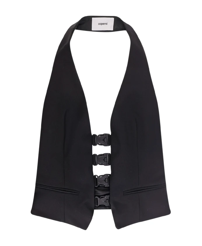 Технический жилет с пряжкой. Coperni, черный
Технический жилет с пряжкой. Coperni, черный