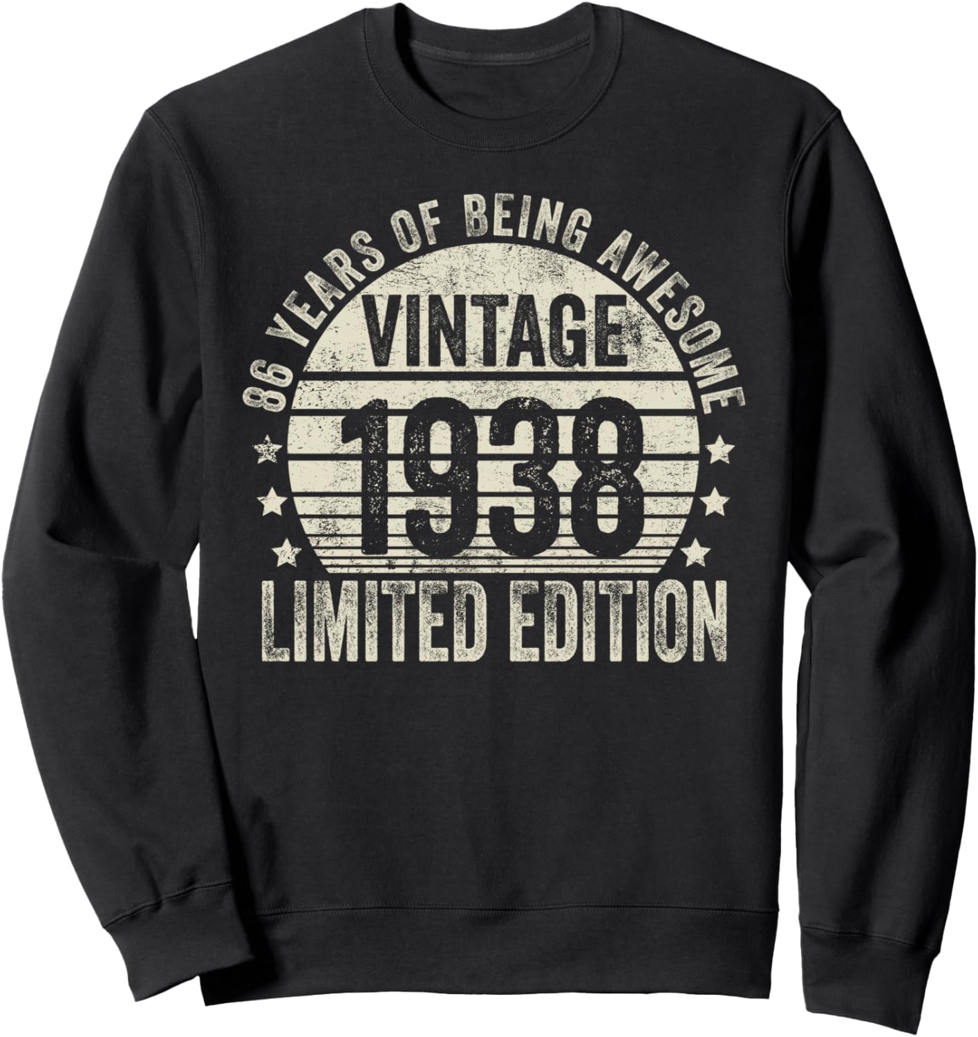 Ретро-толстовка в подарок на 86-летие (мужская/женская) 86 Year Old Vintage 1938 Limited Edition Bday, черный
Ретро-толстовка в подарок на 86-летие (мужская/женская) 86 Year Old Vintage 1938 Limited Edition Bday, черный