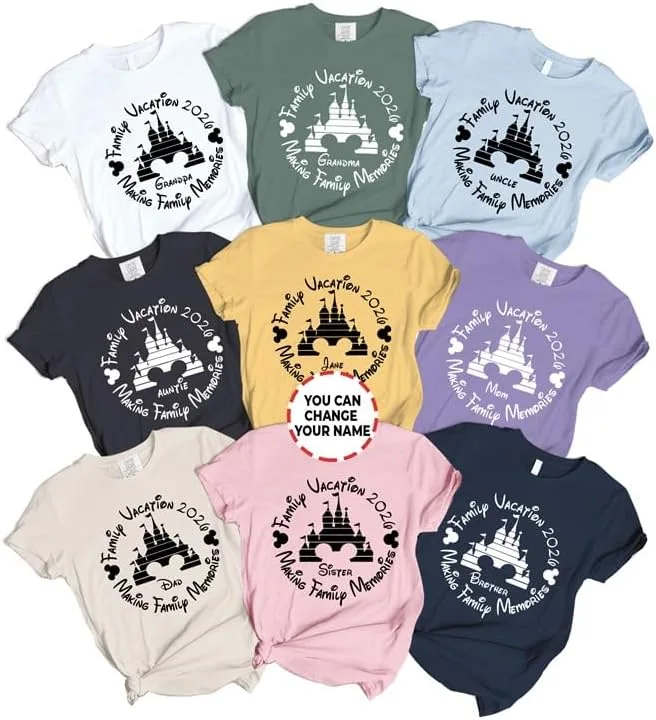 Персонализированные футболки для семейного путешествия 2026 InterStellux
Персонализированные футболки для семейного путешествия 2026 InterStellux