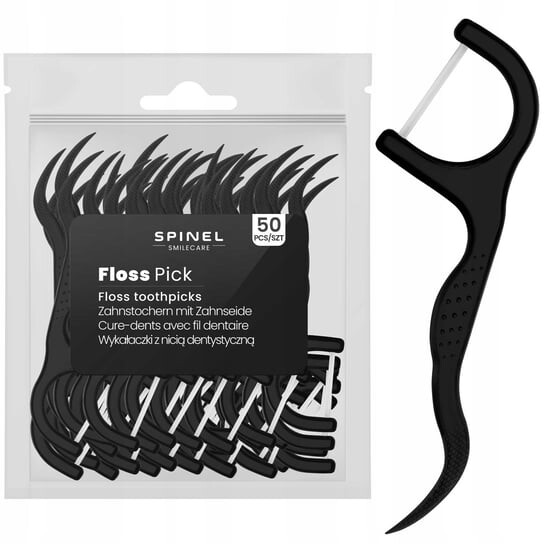 Зубочистки Spinel Smile Care с нитью, вощеные, 50 шт. 
Зубочистки Spinel Smile Care с нитью, вощеные, 50 шт.
