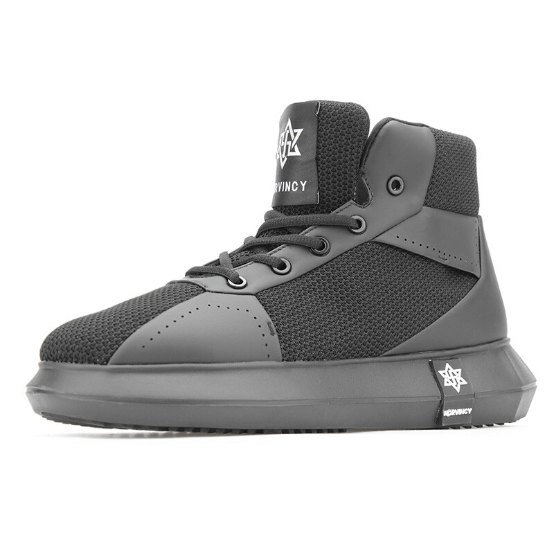 Кеды, обувь для скейтборда унисекс с высоким верхом Norvincy, черный
Кеды, обувь для скейтборда унисекс с высоким верхом Norvincy, черный