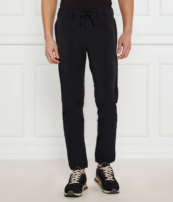 Брюки чинос ds-4 Tapered fit Boss Orange, черный 
Брюки чинос ds-4 Tapered fit Boss Orange, черный