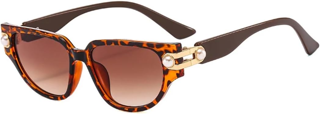 Роскошные солнцезащитные очки «кошачий глаз» с жемчужной отделкой для женщин и мужчин, для путешествий и вечеринок, популярные, с защитой от УФ-излучения UV400 TVTBBVV, Brown Tea
Роскошные солнцезащитные очки «кошачий глаз» с жемчужной отделкой для женщин и мужчин, для путешествий и вечеринок, популярные, с защитой от УФ-излучения UV400 TVTBBVV, Brown Tea