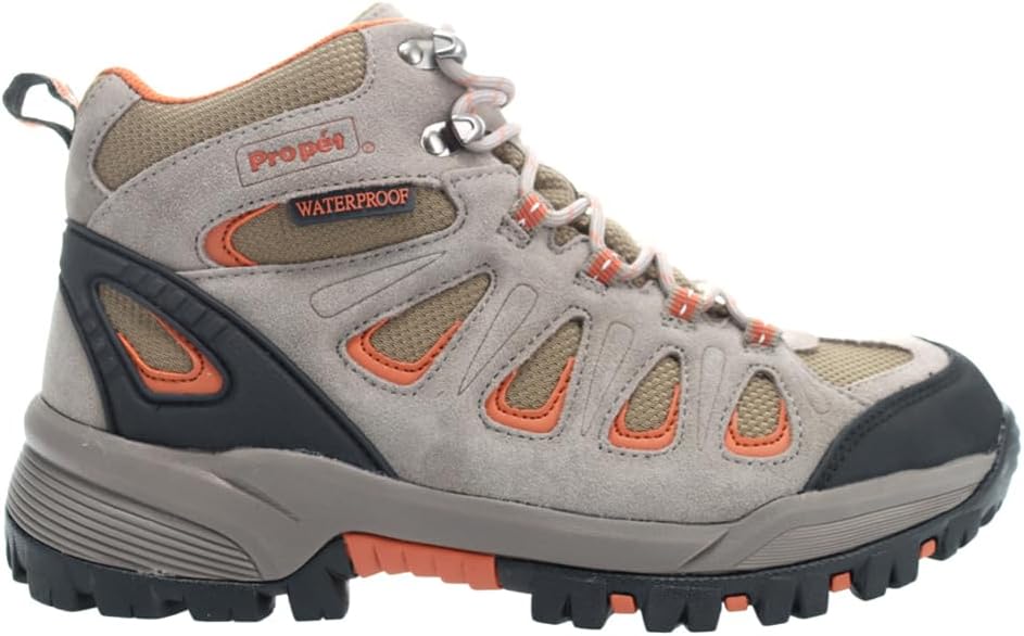 Мужские ботинки Propet Ridge Walker с круглым носком для пеших прогулок и повседневной носки, на щиколотку - коричневые Propét, оранжевый
Мужские ботинки Propet Ridge Walker с круглым носком для пеших прогулок и повседневной носки, на щиколотку - коричневые Propét, оранжевый