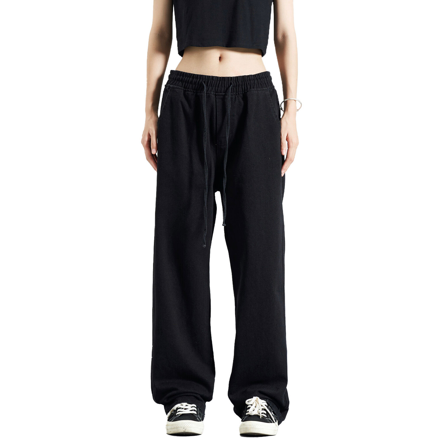 Джинсы унисекс BIENKIMIIYE, Мытый черный
Джинсы унисекс BIENKIMIIYE, Мытый черный