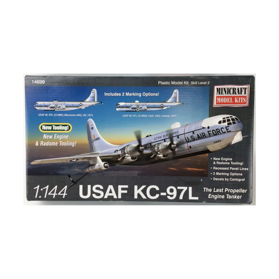 ВВС США KC-97L, Modern Aircraft & Spacecraft - 1:144 Scale (Minicraft)
ВВС США KC-97L, Modern Aircraft & Spacecraft - 1:144 Scale (Minicraft)