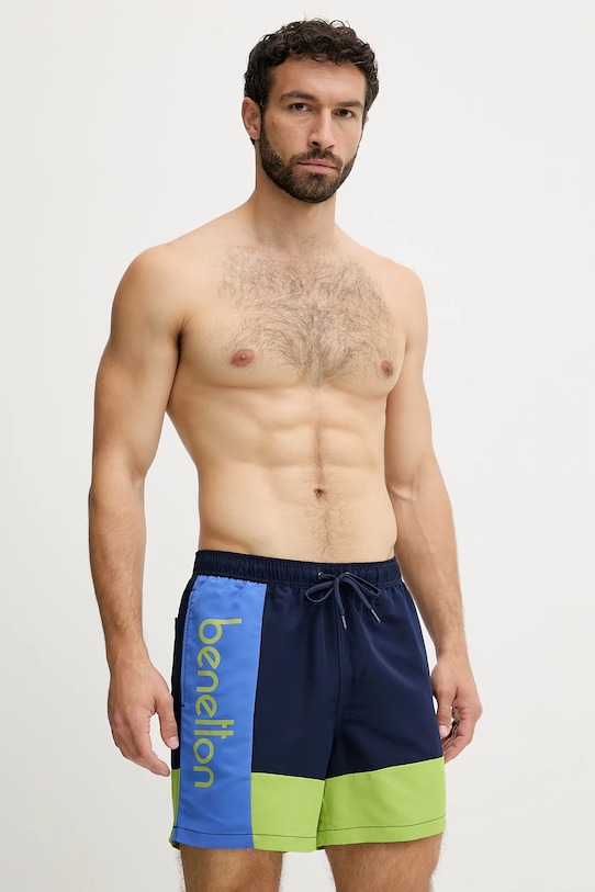 Пляжные шорты United Colors Of Benetton, темно-синий
Пляжные шорты United Colors Of Benetton, темно-синий