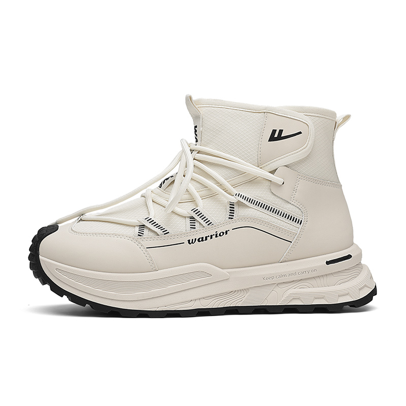 Утепленные мужские снежные ботинки с противоскользящей подошвой и защитой от истирания, высота 12,5 см WARRIOR, бежевый черный
Утепленные мужские снежные ботинки с противоскользящей подошвой и защитой от истирания, высота 12,5 см WARRIOR, бежевый черный