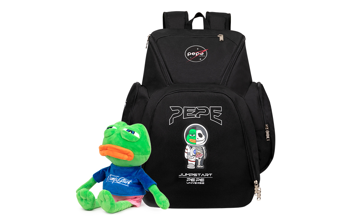 JRs Рюкзак Sad Frog из полиэстера, созданный в сотрудничестве с другими брендами, унисекс, зеленый/белый/черный
JRs Рюкзак Sad Frog из полиэстера, созданный в сотрудничестве с другими брендами, унисекс, зеленый/белый/черный