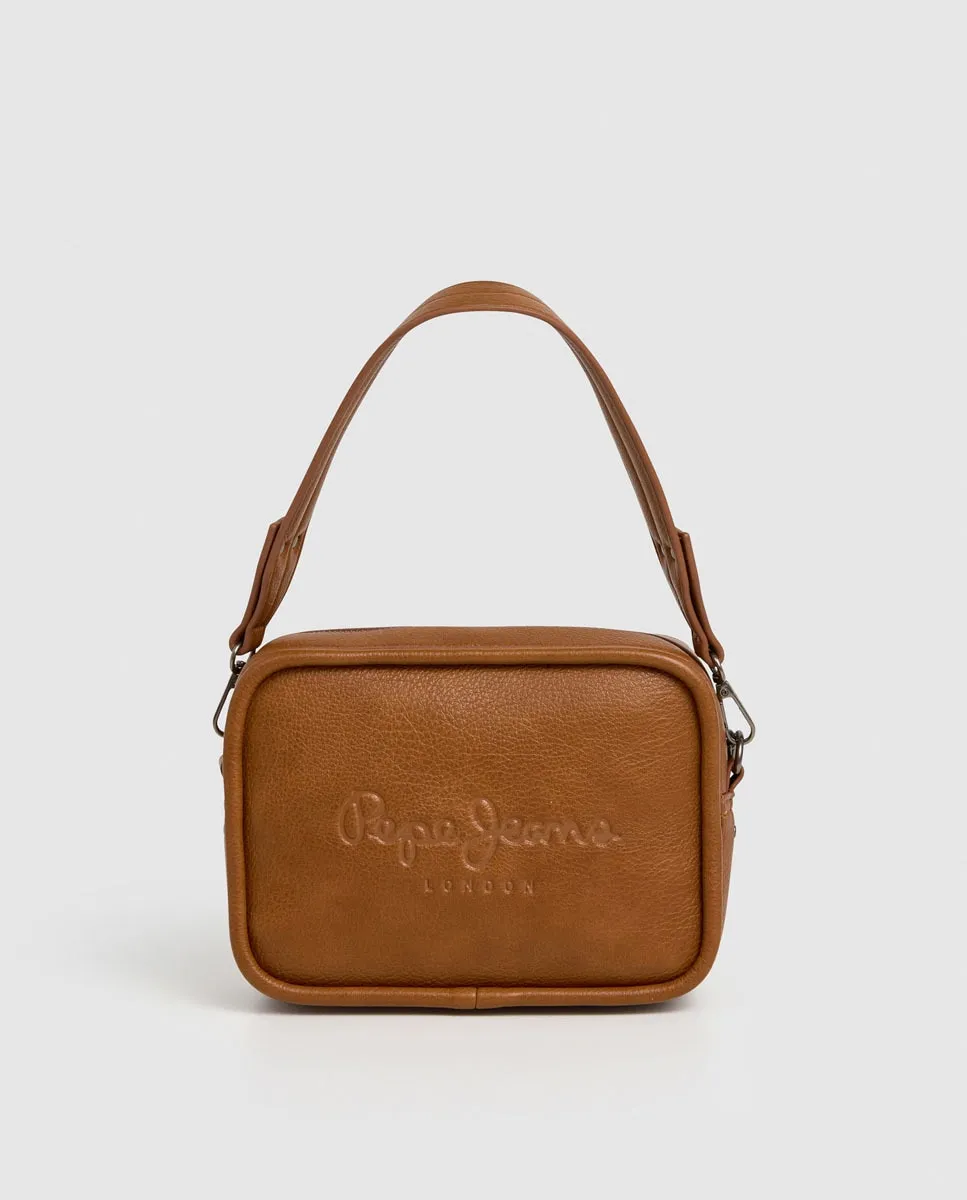 Женская сумка-ведро Bassy Code с центральным логотип Pepe Jeans, коричневый
Женская сумка-ведро Bassy Code с центральным логотип Pepe Jeans, коричневый