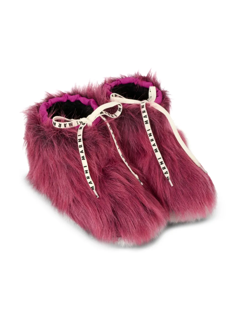 Ботинки с искусственным мехом Marni Kids, розовый
Ботинки с искусственным мехом Marni Kids, розовый